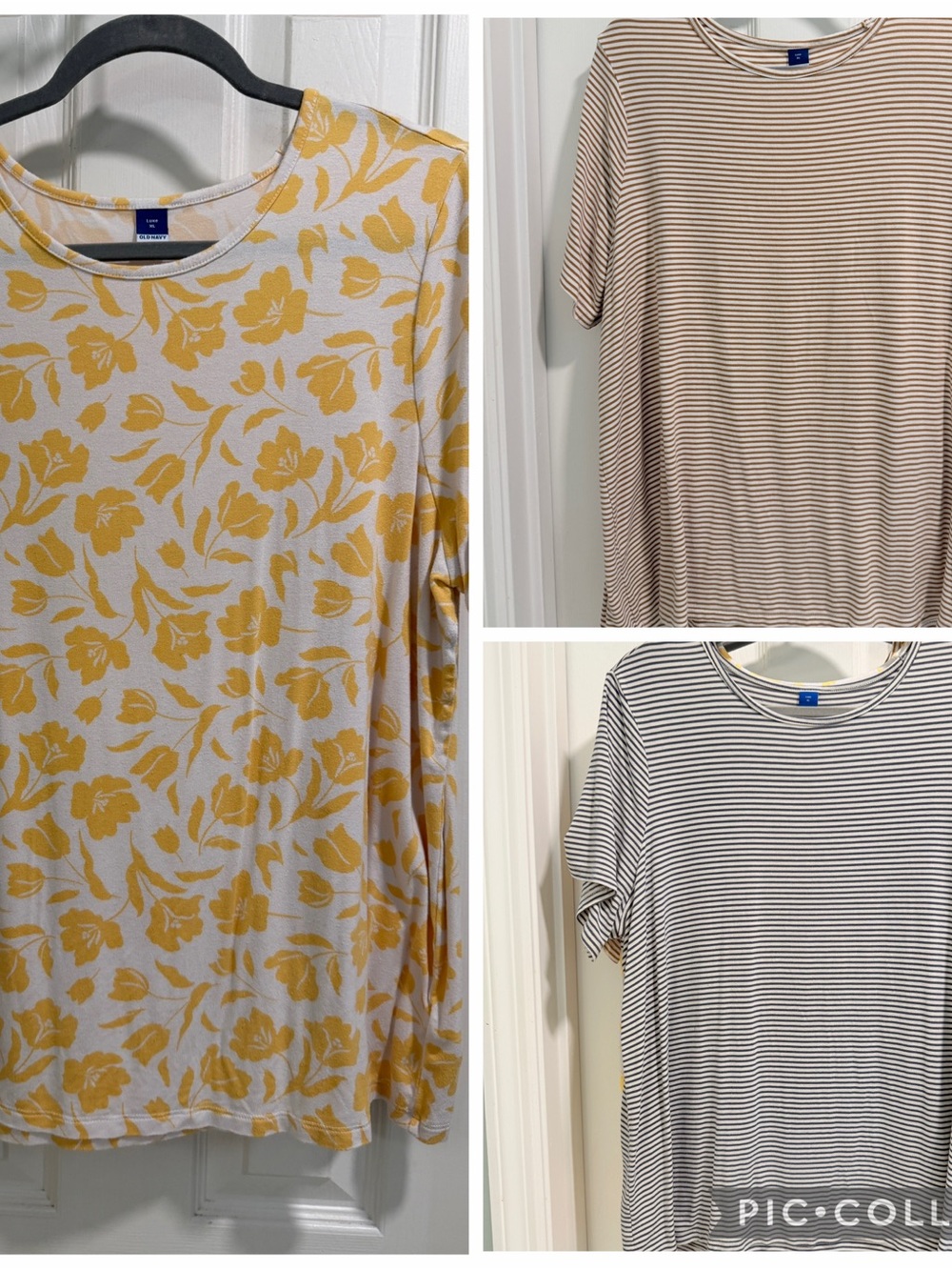 XL Old Navy luxe tees x3